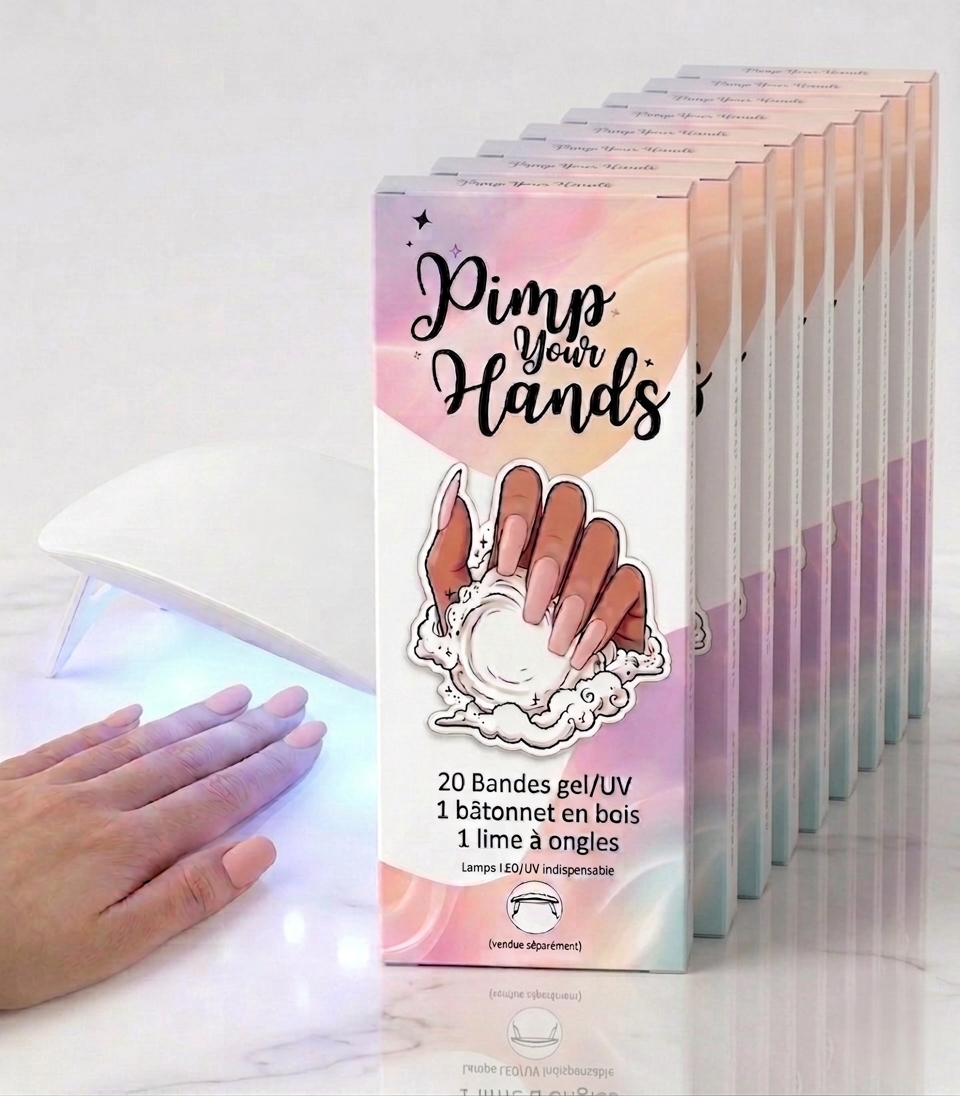Mega Pack: Pimp your Hands 1 Lampe + 8 Pimp + 1 lime offerte !